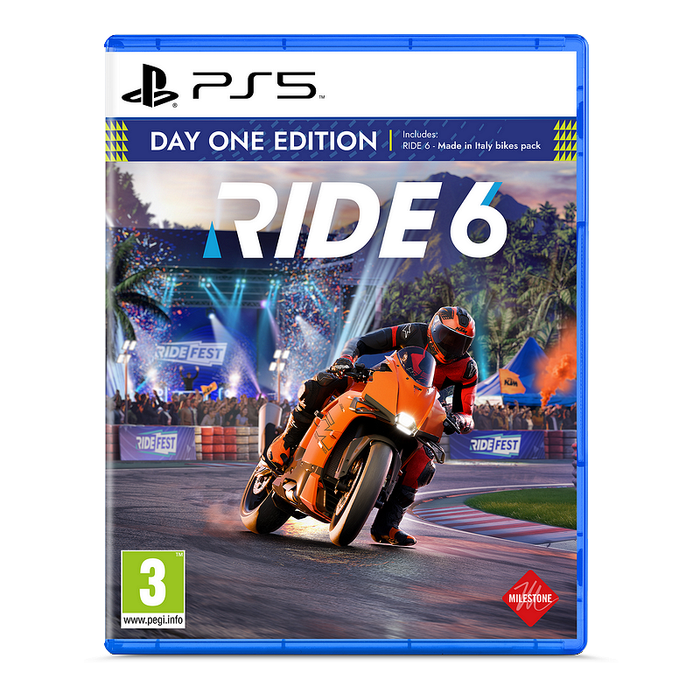 RIDE 6 DAY1 EDITION Game (PS5)