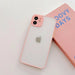 Milky Case silicone flexible translucent case for iPhone 11 Pro pink - Cell phone cases and covers<<<HurtelXML