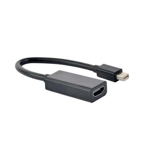 Mini Display Port to HDMI Adapter GEMBIRD A-MDPM-HDMIF4K-01 Black 15 cm - Компютър Кабели и адаптери<<<Компютри|