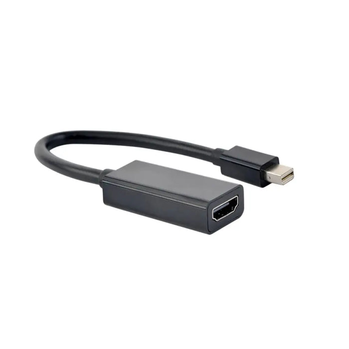 Mini Display Port to HDMI Adapter GEMBIRD A-MDPM-HDMIF4K-01 Black 15 cm - Компютър Кабели и адаптери<<<Компютри|