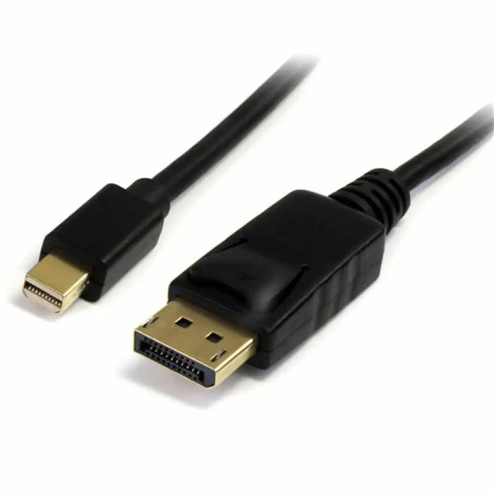 Mini DisplayPort to DisplayPort Cable Startech MDP2DPMM2M (2 m) 4K Ultra HD Black - Компютър Кабели и