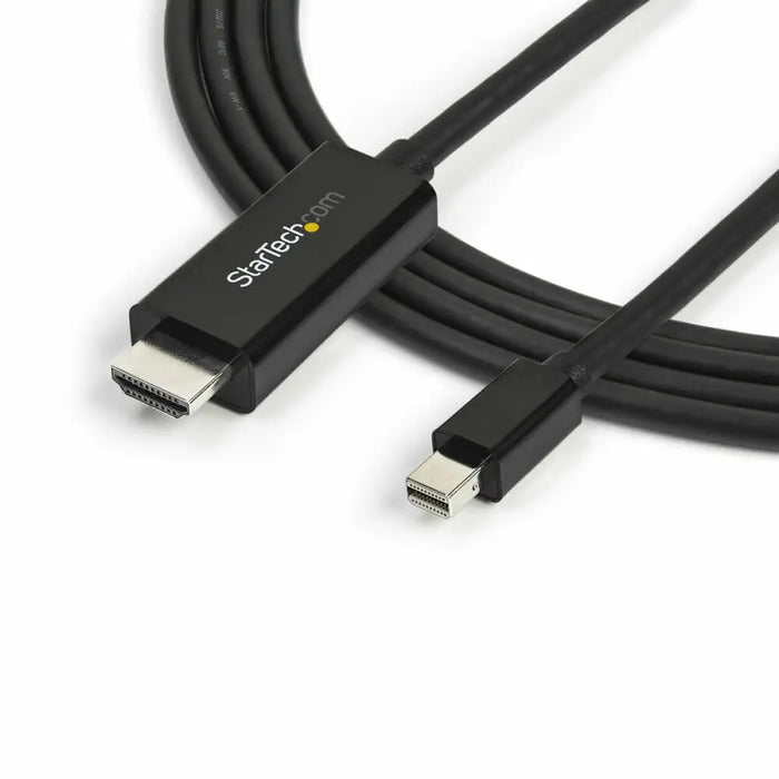 Mini DisplayPort to HDMI Adapter Startech MDP2HDMM3MB 3 m Black - Компютър Кабели и адаптери<<<Компютри|