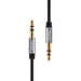 Mini jack 3.5mm AUX cable Remax RL-L100 1m (black) - Audio cables<<<Audio<<<InnproXML