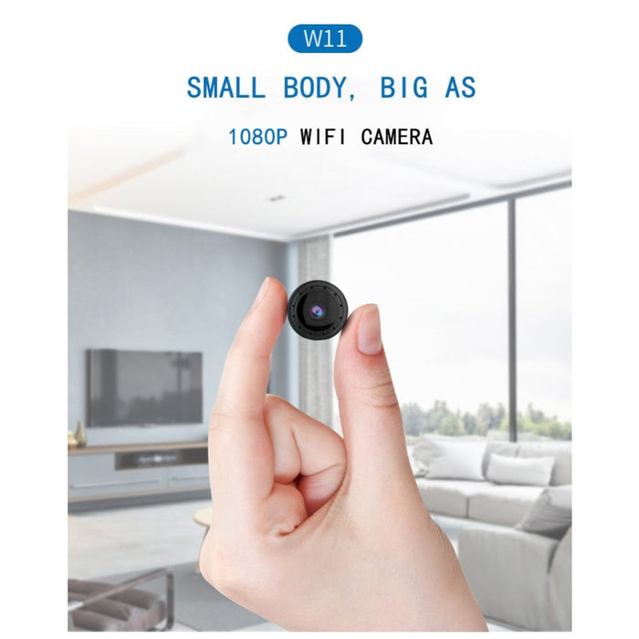 Mini camera 1080P Wifi IP infrared, night vision, motion sensor, SD card