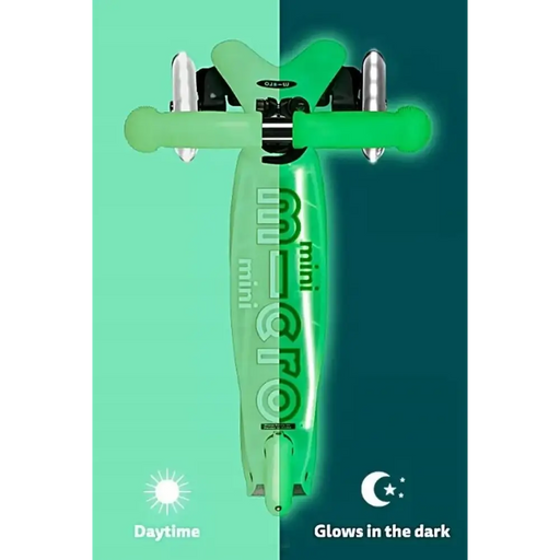 Mini Micro Deluxe Glow LED Plus Icy Lime scooter - Traditional scooters (for children)SRE-HUL<<<(Games and toys) Sports