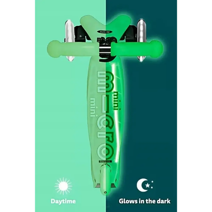 Mini Micro Deluxe Glow LED Plus Icy Lime scooter - Traditional scooters (for children)SRE-HUL<<<(Games and toys) Sports