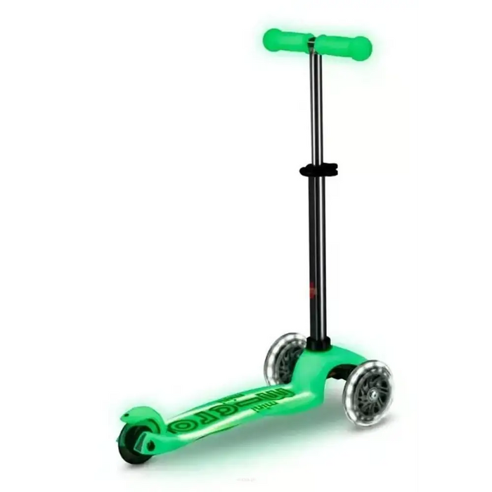 Mini Micro Deluxe Glow LED Plus Icy Lime scooter - Traditional scooters (for children)SRE-HUL<<<(Games and toys) Sports