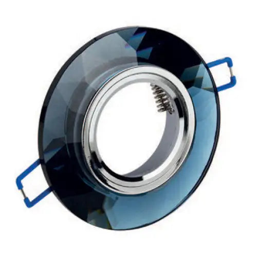 MINI MOON CIRCLE BLACK GU5.3 MR1 220V VITO PALACE-1 - Луни<<<Вътрешно