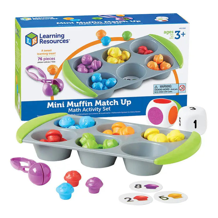 Mini Muffin Match Up Math Activity Set Learning Resources LER 5556 - Educational and interactive<<<Toys<<<InnproXML