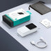 Mini power bank with built-in cables Joyroom JR-PBC06 30W 10000mAh - white - Powerbanks<<<HurtelXML