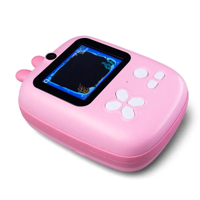 Mini Thermal Printer for Kids with Camera and Camcorder - Pink - Photo accessories<<<HurtelXML