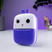 Mini Thermal Printer for Kids with Camera and Camcorder - Purple - Photo accessories<<<HurtelXML
