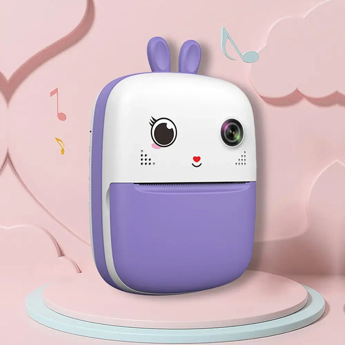 Mini Thermal Printer for Kids with Camera and Camcorder - Purple - Photo accessories<<<HurtelXML