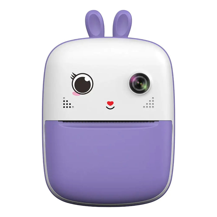Mini Thermal Printer for Kids with Camera and Camcorder - Purple - Photo accessories<<<HurtelXML