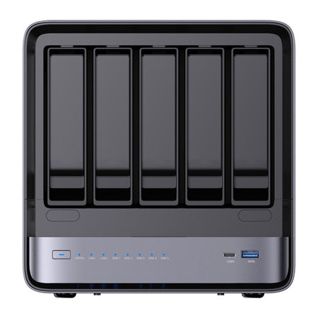 MINI-PC Minis Forum NAS N5 Pro AMD Ryzen AI 9 HX Pro 370, 32GB+128GB O