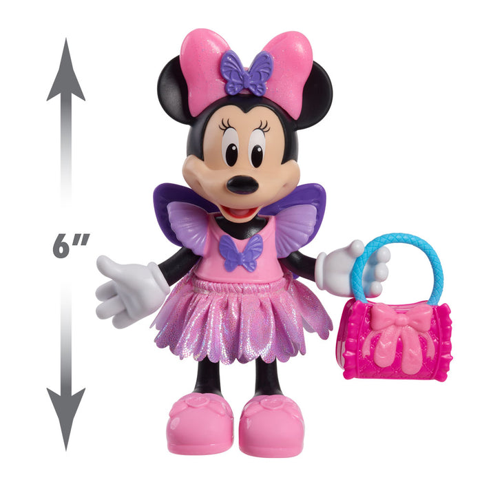 Игрален комплект Just Play Disney Minnie - Кукла с аксесоари, Блясък и очарование