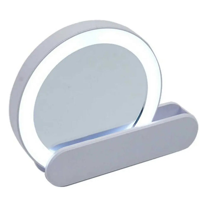 Mirror Berilo White ABS 9 x 2 x 10 cm LED Light (12 Units) - Баня<<<Дом Градина<<<BigBuy&&&Аксесоари и