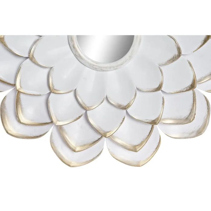 Mirror Set DKD Home Decor Mirror Champagne Golden White PP 2 Units (35 x 1,5 x 35 cm) - Декорация и Осветление<<<Дом