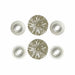 Mirror Set DKD Home Decor Wall polypropylene Golden Mirror (2 pcs) (35 x 3.5 x 35 cm) - Декорация и Осветление<<<Дом