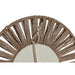 Mirror Set Home ESPRIT Natural Tropical 20 x 1 x 20 cm (3 Pieces) - Декорация и Осветление<<<Дом