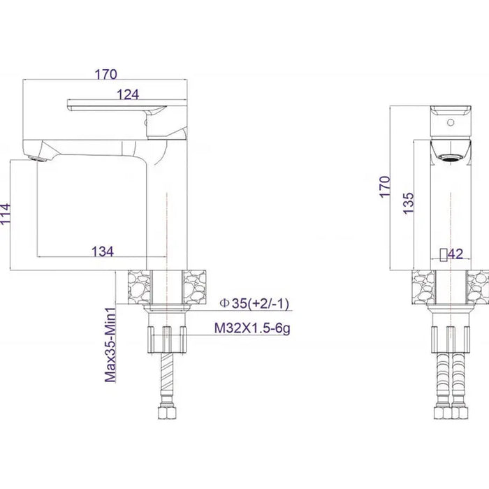 MIXER INTER CERAMIC VENICE - Смесители<<<Смесители и душове<<<Баня<<<Praktiker&&&Смесители за