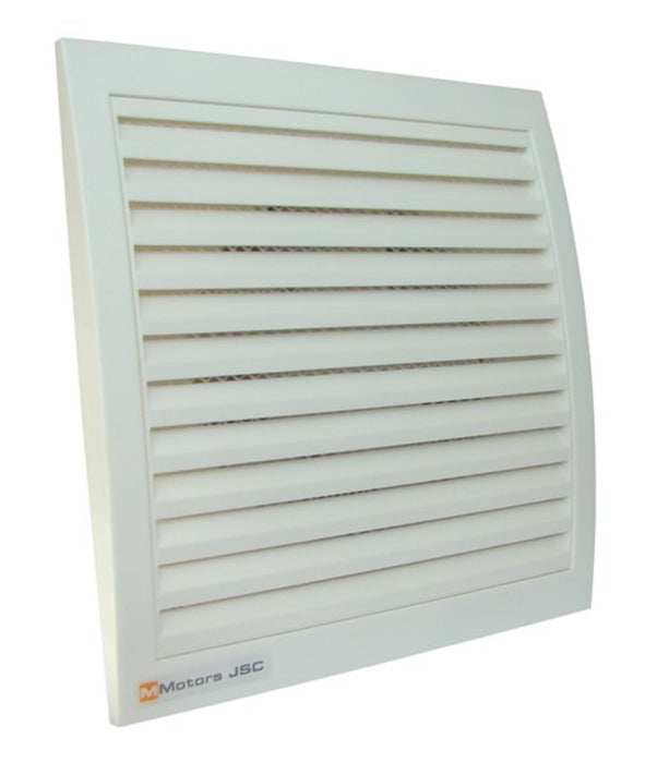 BATHROOM FAN 120MM SQUARE WITH VALVE