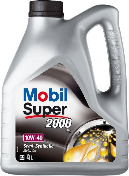 MOBIL SUPER 2000 X1 10W-40 4L