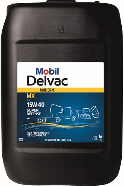MOBIL DELVAC MODERN 15W-40 SUPER DEFENSE V4 20L