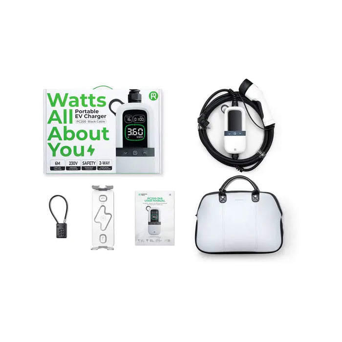 MOBILE CHARGER FOR TYPE 2 3.7KW RHEIDONTECH PC200-3K6-B - Зарядни станции за автомобили<<<Зарядни станции за