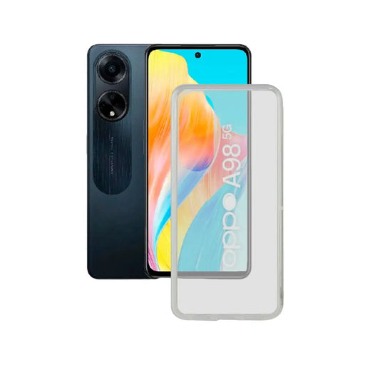 Mobile cover KSIX Oppo A98 Transparent OPPO Oppo A98 - Електроника Телефони и таблети<<<Компютри|