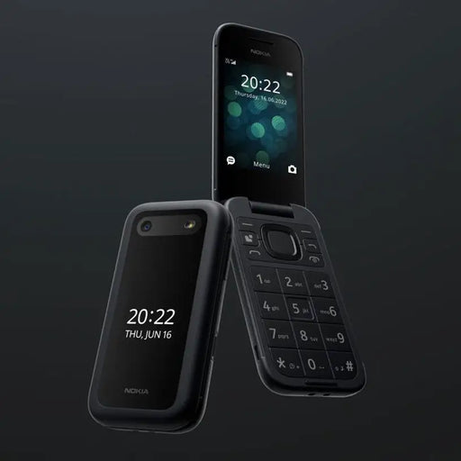 MOBILE PHONE GSM NOKIA 2660 FLIP 4G DS BLACK 2.80 ’ REAR CAMERA 0.30 MPx - Мобилни телефони<<<Инструменти и
