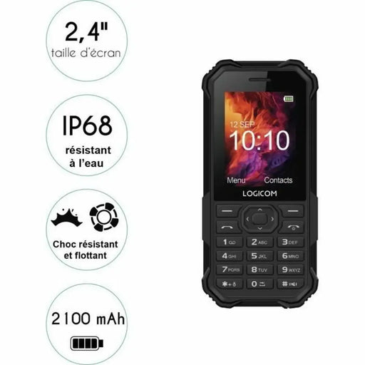 Mobile phone Logicom XTREM 40 Black 2.4’’ - Мобилни телефони<<<Електроника Телефони и таблети<<<Компютри|