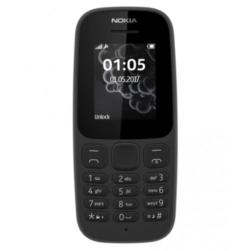 Mobile phone Nokia 105 DualSIM 1,45’’ Black - Електроника Телефони и таблети<<<Компютри| Електроника<<<BigBuy&&&Мобилни