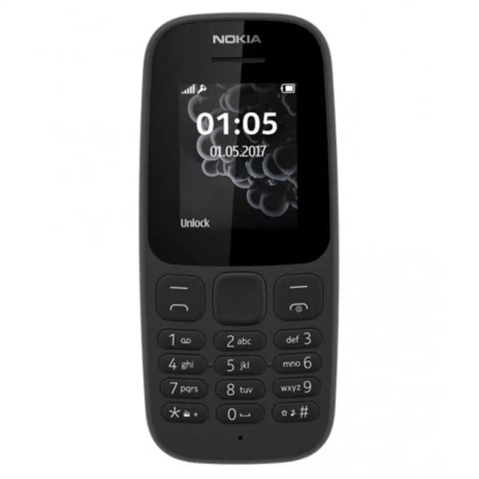 Mobile phone Nokia 105 DualSIM 1,45’’ Black - Електроника Телефони и таблети<<<Компютри| Електроника<<<BigBuy&&&Мобилни