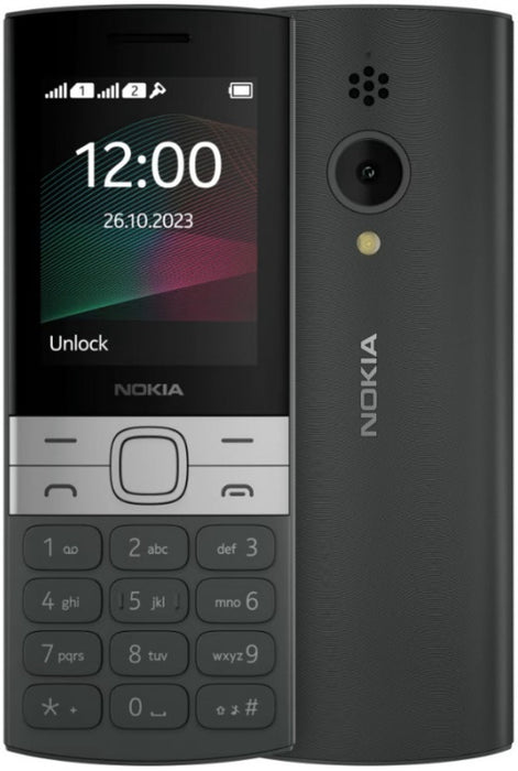 Mobile phone Nokia 150 2023 Dual Sim Black - Мобилни телефони<<<Телефони и таблети<<<TechMart&&&GSM (Мобилни