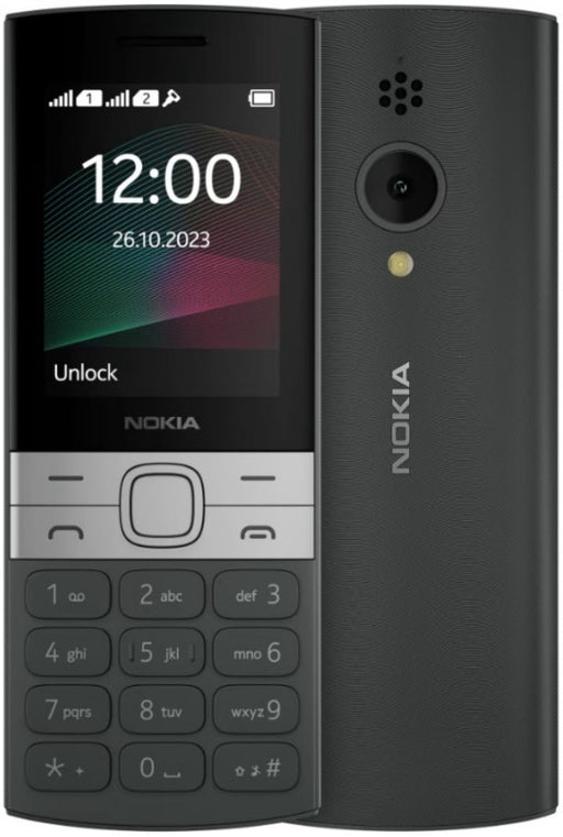 Mobile phone Nokia 150 2023 Dual Sim Black - Мобилни телефони<<<Телефони и таблети<<<TechMart&&&GSM (Мобилни