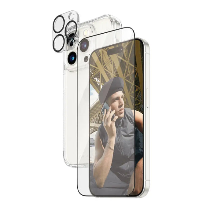 Mobile Screen Protector Panzer Glass B1173 + 2810 Apple iPhone 15 Pro - Протектори за Екран<<<Електроника Телефони и
