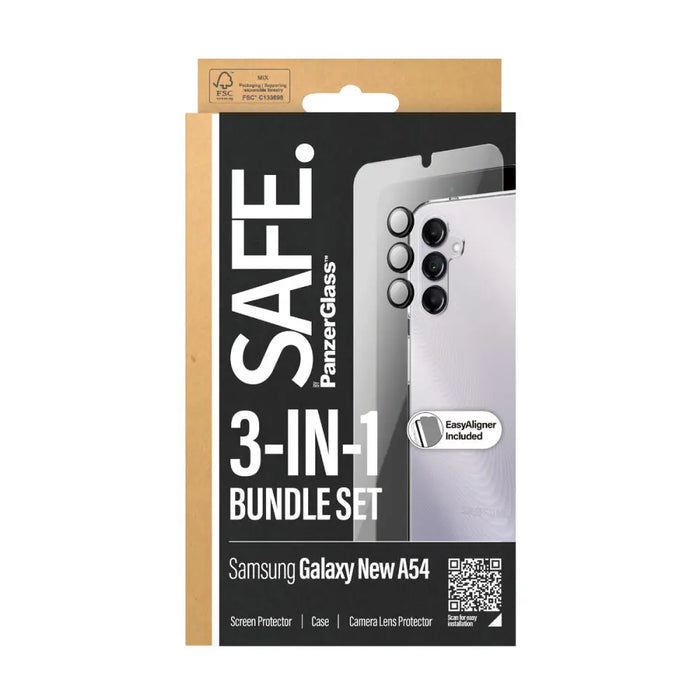 Mobile Screen Protector Panzer Glass BSAFE95691 Samsung Galaxy A55 - Електроника Телефони и таблети<<<Компютри|