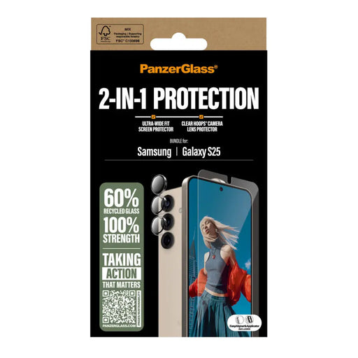 Mobile Screen Protector PanzerGlass Samsung S25 - Електроника Телефони и таблети<<<Компютри|