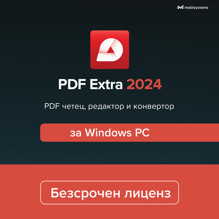 PC Software MOBISYSTEMS PDF Extra 2024 LIFETIME BG