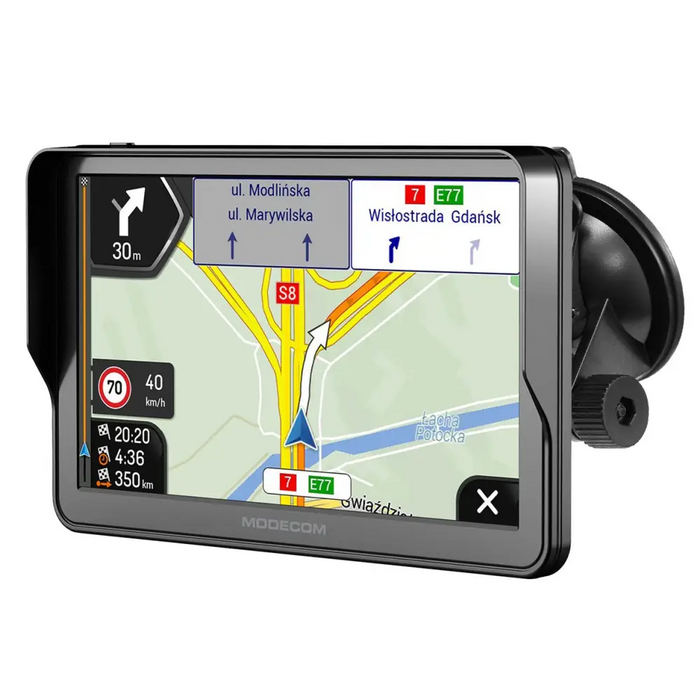 MODECOM FreeWAY CX 7.3 CAR NAVIGATION + iGO Navigation Truck (1 year upade) - GPS - Devices for car