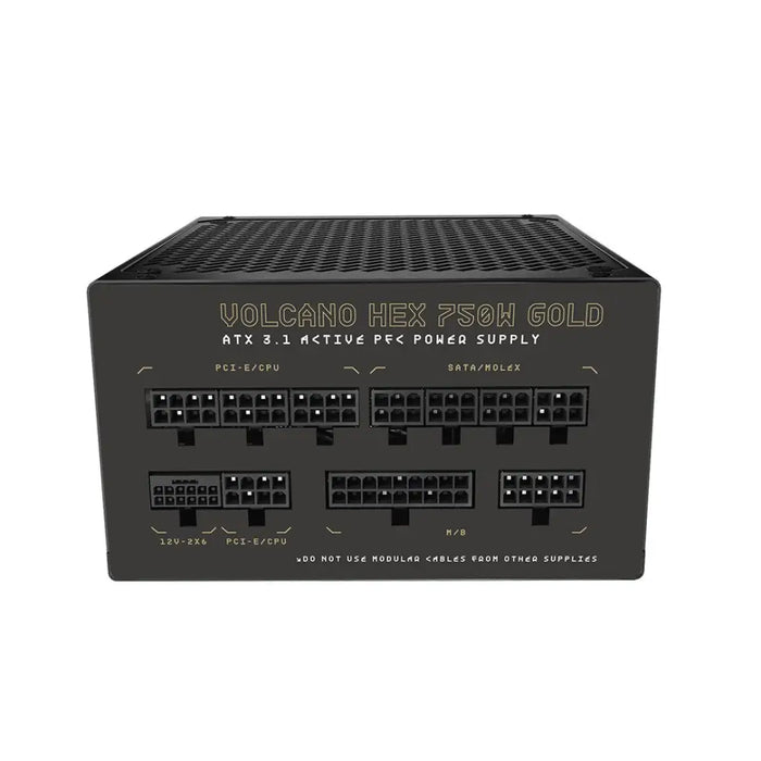 MODECOM Power Supply VOLCANO HEX GOLD 750W ATX3.1 - Cases power supplyZDL-OBU<<<Power supplies for computers
