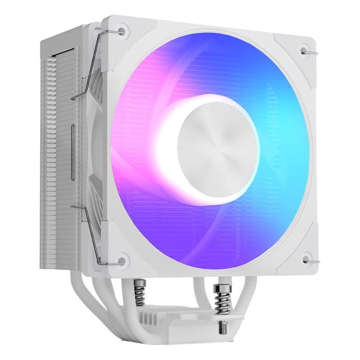 MODECOM Volcano 0C T201 ARGB Processor Air cooler 12 cm White