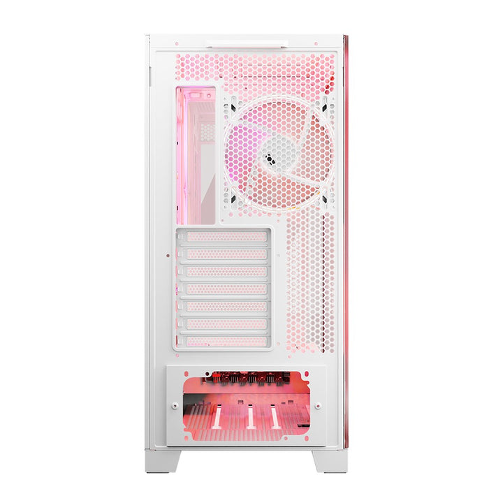Modecom Volcano SPACE APEX ARGB MIDI Midi Tower White