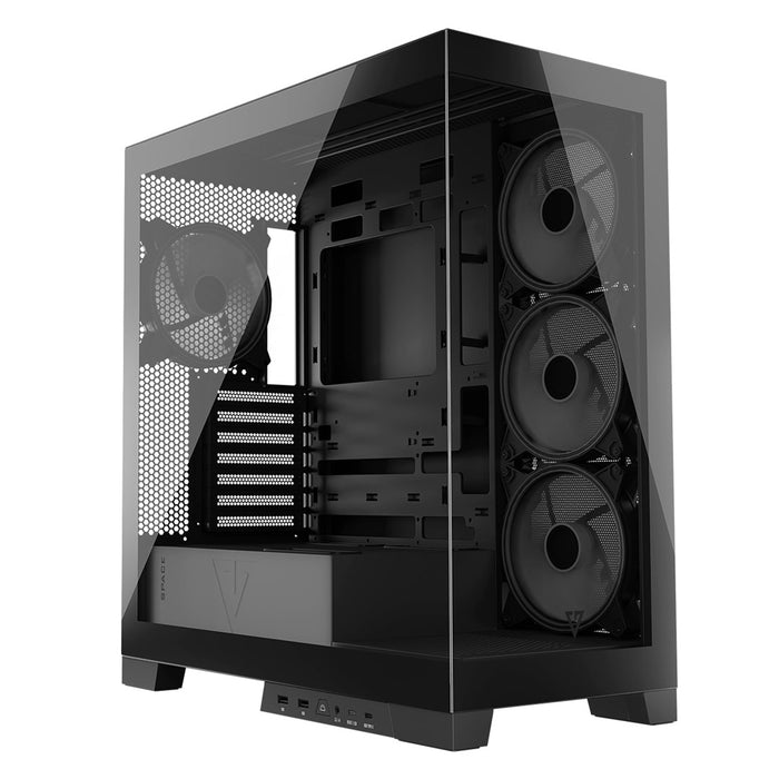 MODECOM Volcano SPACE APEX ARGB  MIDI USB 3.0 X 2  CYPE-C