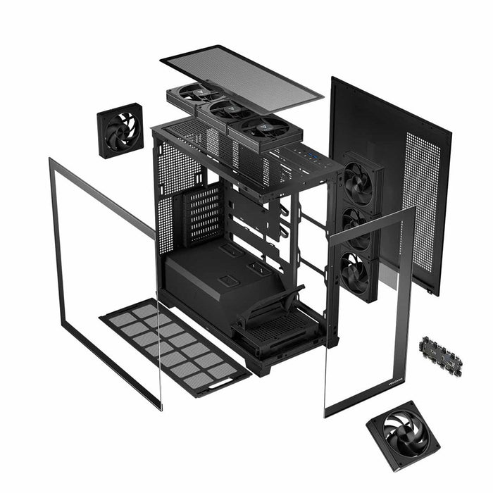 MODECOM VOLCANO STELLAR ARGB MIDI 8F BLACK
