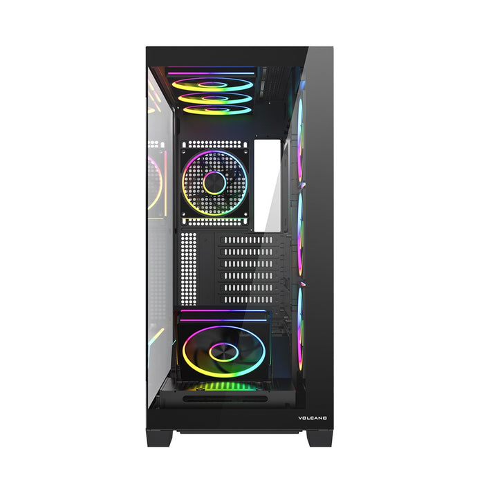 MODECOM VOLCANO STELLAR PLUS ARGB MIDI 8F BLACK
