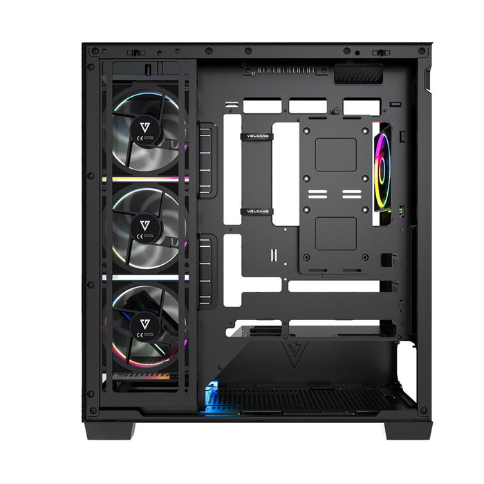 MODECOM VOLCANO STELLAR PLUS ARGB MIDI 5F BLACK