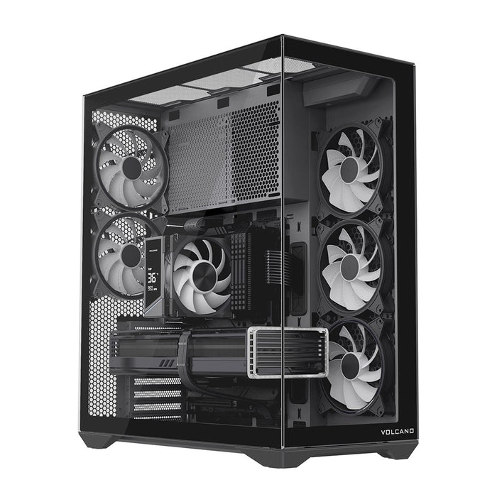 MODECOM Volcano SPACE XL ARGB FULL TOWER 5F Black