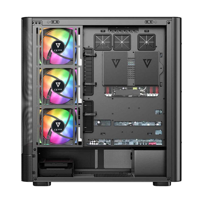 MODECOM Volcano Volcano AQ400 ARGB Midi Black